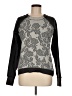 Lululemon Athletica 100% Polyester Paisley Black Pullover Sweater Size 6 - photo 1