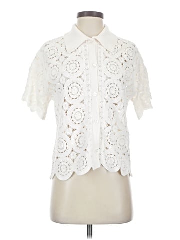 T Tahari Short Sleeve Blouse (view 1)