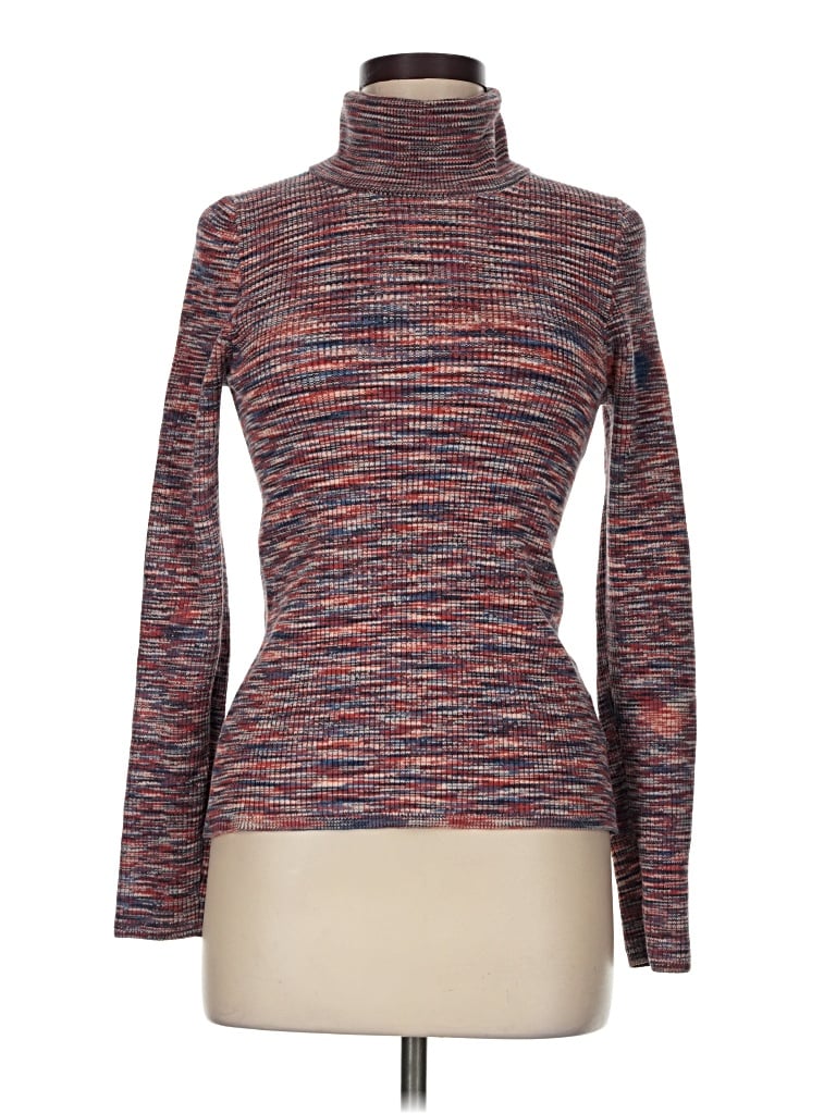 Pre-owned Madewell Turtleneck Sweater In Red