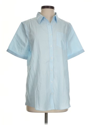 Lands' End Short Sleeve Button-Down Shirt (view 1)