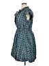 Torrid Paisley Teal Casual Dress Size 14 - photo 5