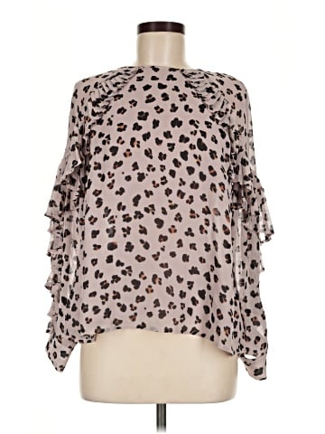 Cupcakes & Cashmere Long Sleeve Blouse (view 1)