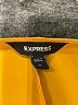 Express 100% Polyester Yellow Short Sleeve Top Size XL - photo 7