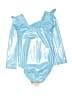 Unbranded Metallic Blue Leotard Size 110 cm / US 5-6 - photo 2