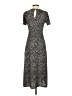 MNG Animal Print Gray Casual Dress Size 2 - photo 2