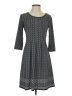 Max Studio Houndstooth Gray Casual Dress Size XS - photo 1