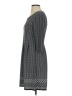 Max Studio Houndstooth Gray Casual Dress Size XS - photo 5