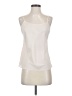 Assorted Brands 100% Polyester Ivory White Sleeveless Blouse Size 2 - photo 1
