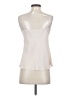 Assorted Brands 100% Polyester Ivory White Sleeveless Blouse Size 2 - photo 2