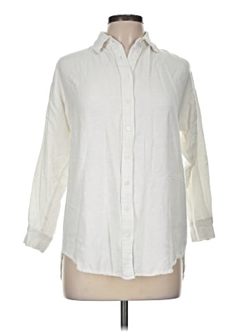 Stradivarius Long Sleeve Button-Down Shirt (view 1)