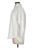 Stradivarius Solid Ivory Long Sleeve Button-Down Shirt Size M - photo 5