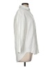 Stradivarius Solid Ivory Long Sleeve Button-Down Shirt Size M - photo 4