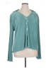 Left Coast by Dolan Teal Long Sleeve Blouse Size XL - photo 1