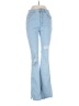 Shein Hearts Blue Jeans Size S - photo 1