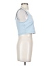 iris Blue Sleeveless Top Size S - photo 4