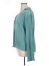 Left Coast by Dolan Teal Long Sleeve Blouse Size XL - photo 5
