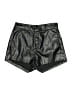 NONchalant 100% Polyester Metallic Black Shorts Size M - photo 1
