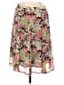 Sag Harbor 100% Polyester Floral Pink Yellow Casual Skirt Size M (petite) - photo 2