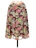 Sag Harbor 100% Polyester Floral Pink Yellow Casual Skirt Size M (petite) - photo 1