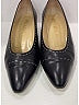 Prada 100% Leather Black Vintage Leather heels Size EU 36 1/2 - photo 4