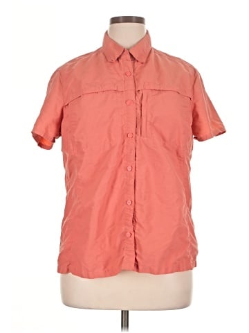 L.L.Bean Short Sleeve Button-Down Shirt (view 1)