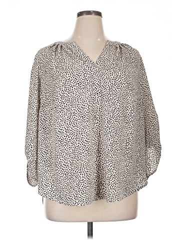 41Hawthorn 3/4 Sleeve Blouse (view 1)