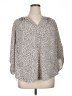 41Hawthorn Polka Dots Ivory 3/4 Sleeve Blouse Size 1X - photo 1