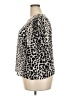 Apt. 9 100% Polyester Animal Print Ivory Short Sleeve Top Size XXL - photo 5