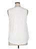 41Hawthorn 100% Polyester White Sleeveless Blouse Size 1X - photo 2