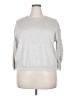 Torrid Gray 3/4 Sleeve Top Size 2X Plus (2) - photo 1