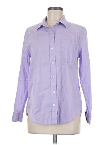 Gap Long Sleeve Button-Down Shirt (view 1)