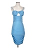 Shein Blue Cocktail Dress Size 4 - photo 1