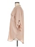 Lush 100% Polyester Tan 3/4 Sleeve T-Shirt Size M - photo 5