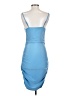 Shein Blue Cocktail Dress Size 4 - photo 2