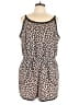 Torrid Animal Print Brown Romper Size Lg Plus (0) - photo 1