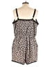 Torrid Animal Print Brown Romper Size Lg Plus (0) - photo 2