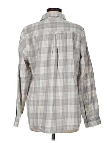 Garnet Hill Long Sleeve Button-Down Shirt (view 2)