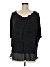 Nic + Zoe Black Pullover Sweater Size M - photo 1