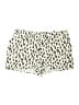Express Animal Print Ivory Shorts Size XL - photo 1