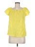 Old Navy Yellow Short Sleeve Blouse Size M - photo 1