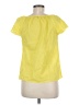 Old Navy Yellow Short Sleeve Blouse Size M - photo 2