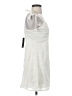 Lulus 100% Polyester White Cocktail Dress Size S - photo 4