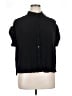 DR2 100% Rayon Black Short Sleeve Turtleneck Size XL - photo 1