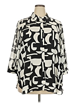 Rose + Olive 3/4 Sleeve Blouse