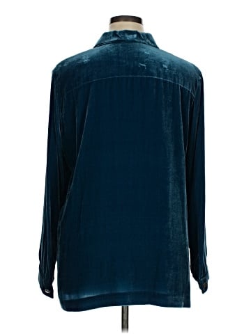 Lafayette 148 New York Long Sleeve Blouse (view 2)
