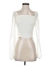 Lulus 100% Polyester Ivory Long Sleeve Blouse Size S - photo 1