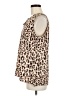 CAbi 100% Polyester Animal Print Ivory Sleeveless Blouse Size M - photo 5