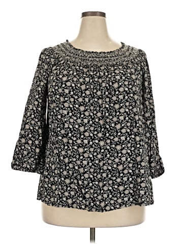 J.Jill 3/4 Sleeve Blouse (view 1)