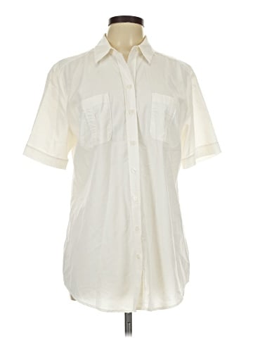 Chico's Short Sleeve Button-Down Shirt (view 1)