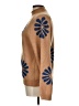 Unbranded Floral Brown Tan Pullover Sweater Size L - photo 5